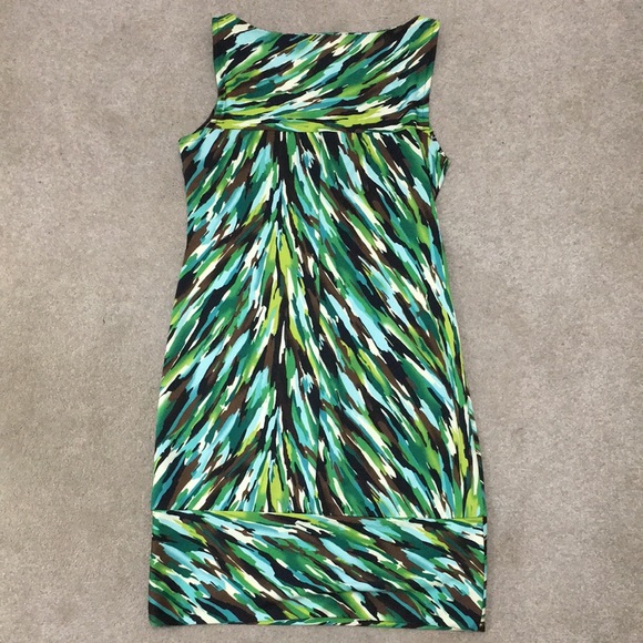 Suzy Chin for Maggie Boutique | Abstract Print Dress - Picture 4 of 4